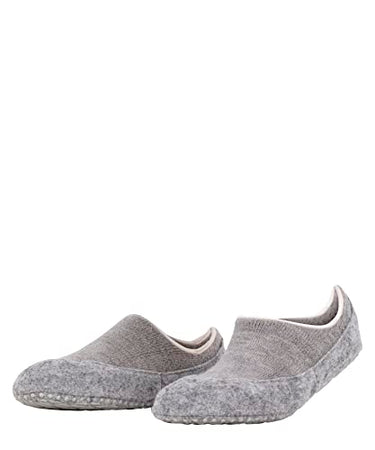 FALKE Damen Stoppersocken Cosyshoe Invisible W Hp Wolle rutschhemmende Noppen 1 Paar, Grau Light Grey 3400, 39/40 EU im Sale